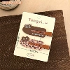 1# Brown Leopard Print Bow Seamless Clip