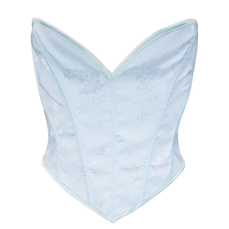 Nuevo corte transfronterizo abdominal retraído chaqueta soporte de pecho cintura exterior para usar el pecho