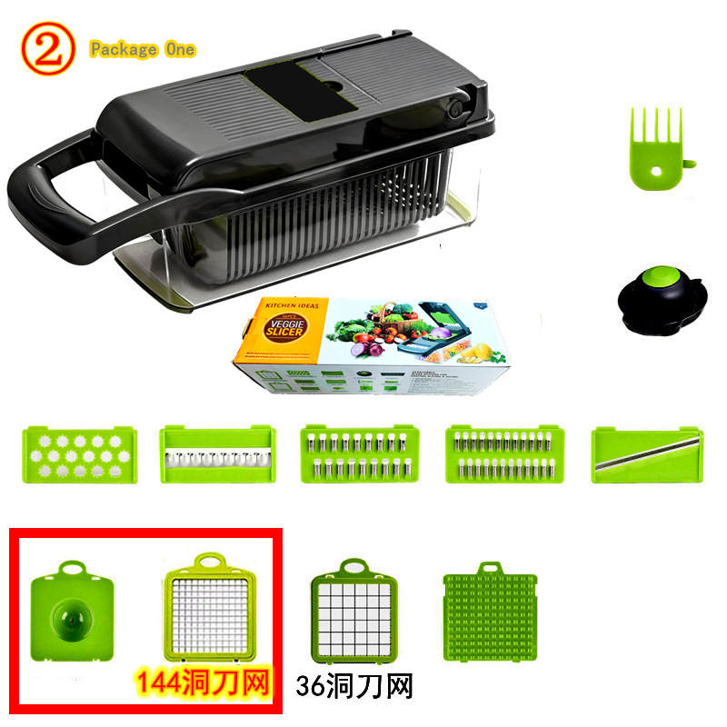 Cortador de verduras multifuncional cortador de verduras duradero ajo cebolla raspador de papas accesorios de cocina para el hogar