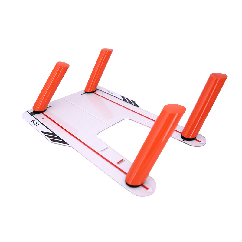 FUENTE Fábrica al por mayor Golf Swing Trainer ajustable ángulo putter corrector entrenador de golf