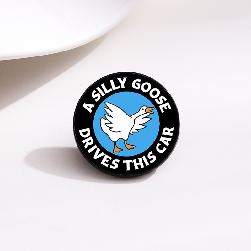 10g Weight Brooches Classification Holiday, Daily Occasion Alloy Material Animal, Letter Pattern Unisex Gender Cute Style Cute Pin Animal Letter Alloy Unisex Brooches 1