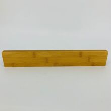 厂家批发竹制磁力刀架厨房磁性吸附竹木刀架长条形挂壁式竹木刀架