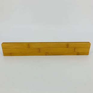 Manufacturer Wholesale Bamboo Magnetic Knife Holder Kitchen Magnetic Adsorption Bamboo Knife Holder Long Wall-mounted Bamboo Knife Holder