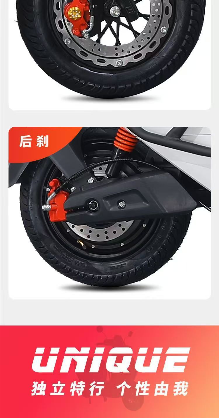 Xiaojiu Electric Scooter 60V72V Electric Motorcycle with Battery Swapping Capability, Electric Scooter for Commuting, Battery-Powered Vehicle, Special Electric Scooter for Delivery