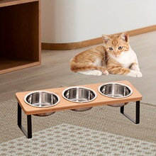 L 99811 Pet Bowl Small Dog Cat Feeding ��ľ������ �羳����