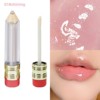 Transparent lip gloss, moisturizing brightening lip balm, fruit makeup primer, suitable for import, mirror effect, softens wrinkles on the lips