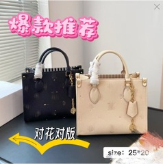 エンボスグレイン牛革 トートバッグ ショッピングバッグ ショルダー クロスボディ ハンドバッグ レディース