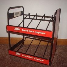 支持定制 金属台面糖果展示架 口香糖饼干陈列架避孕套促销架