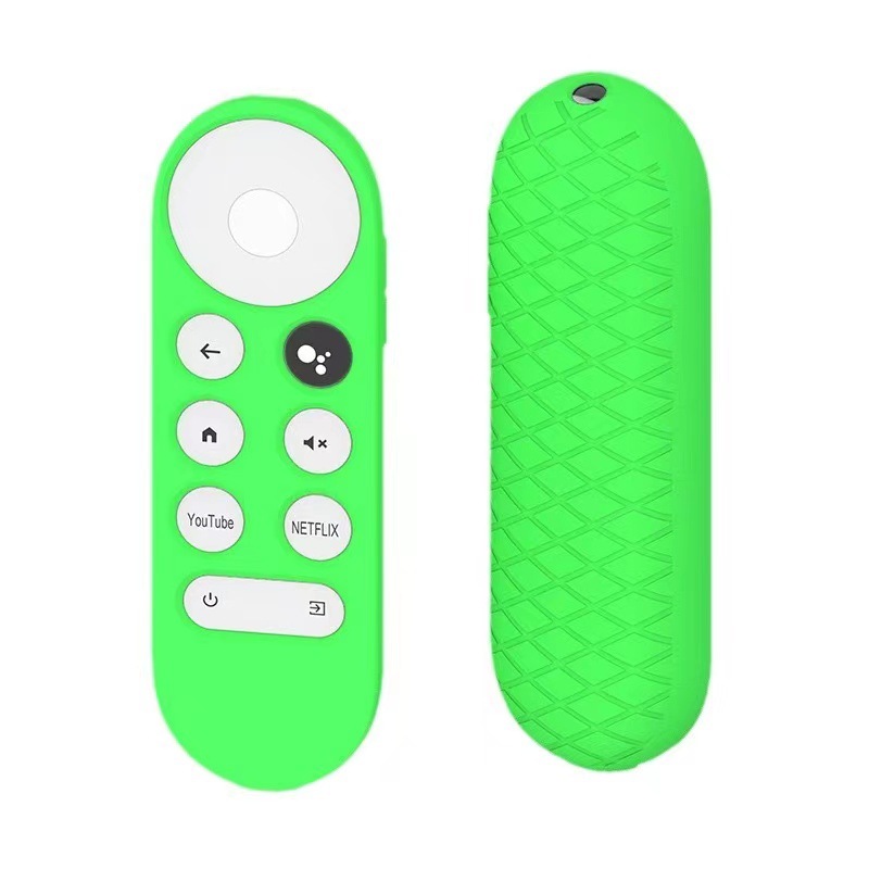 Aplicable al nuevo control remoto Google Chromecast 2020 cubierta protectora de silicona control remoto Google TV