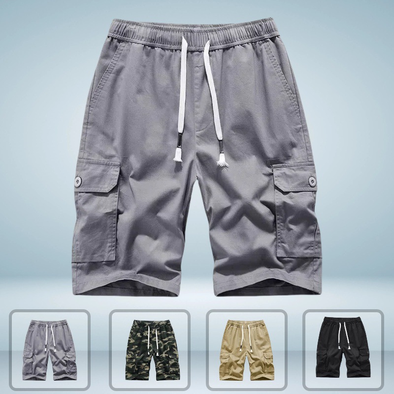 Foreign Trade Cordwork Pants Men's Cordwork Pants Cross-border Multi-bag Shorts Sports Casual Men's Shorts Cordwork Pants