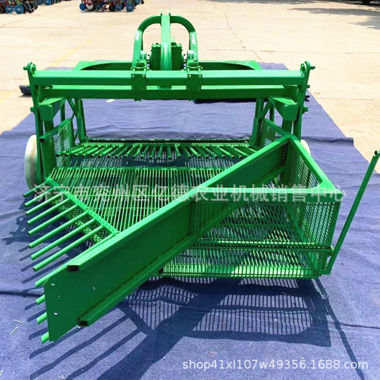 Guizhou hot-selling sesame sweet potato sorghum millet harvest four-wheeled vehicle supporting peanut wheat stubble field ridging field harvester Guizhou hot-selling sesame sweet potato sorghum millet harvest four-wheeled vehicle supporting peanut wheat stubble field ridging field harvester