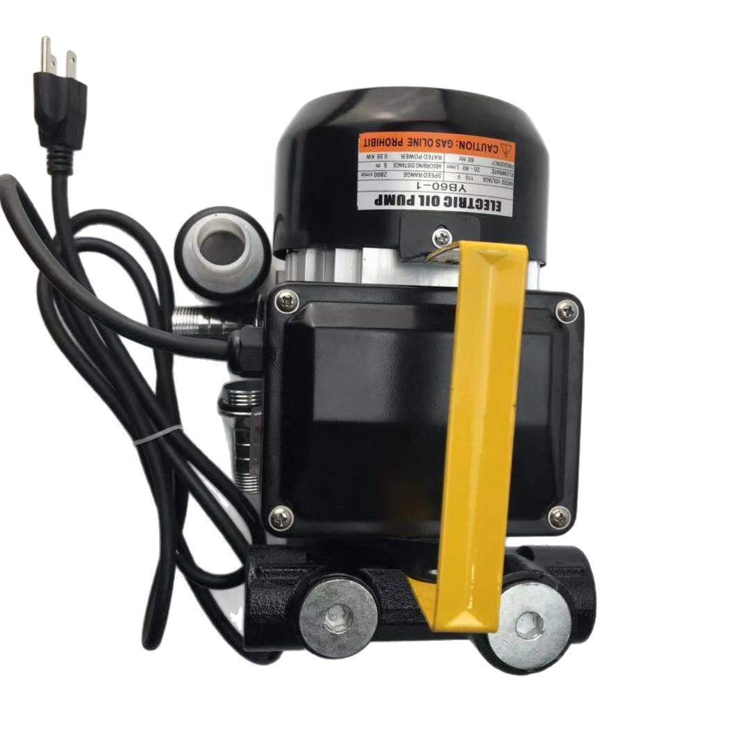 YB60-110v bomba de aceite eléctrica 220V bomba de combustible diesel bomba de transferencia de combustible bomba eléctrica