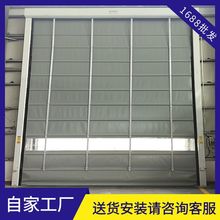 山东厂家直销背带式pvc快速堆积门 大型厂房门抗风密封快速堆积门