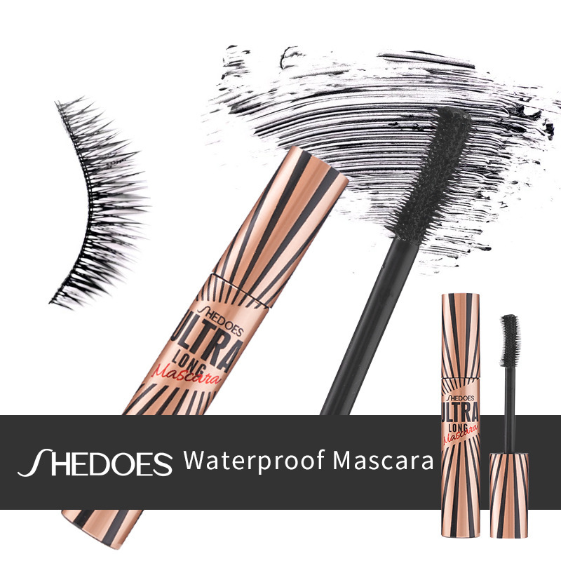 Transfronterizo exclusivo para Shedoes ojos grandes 4D cepillo de cuchillo de menisco impermeable grueso rizo crema de ramas maquillaje europeo y americano