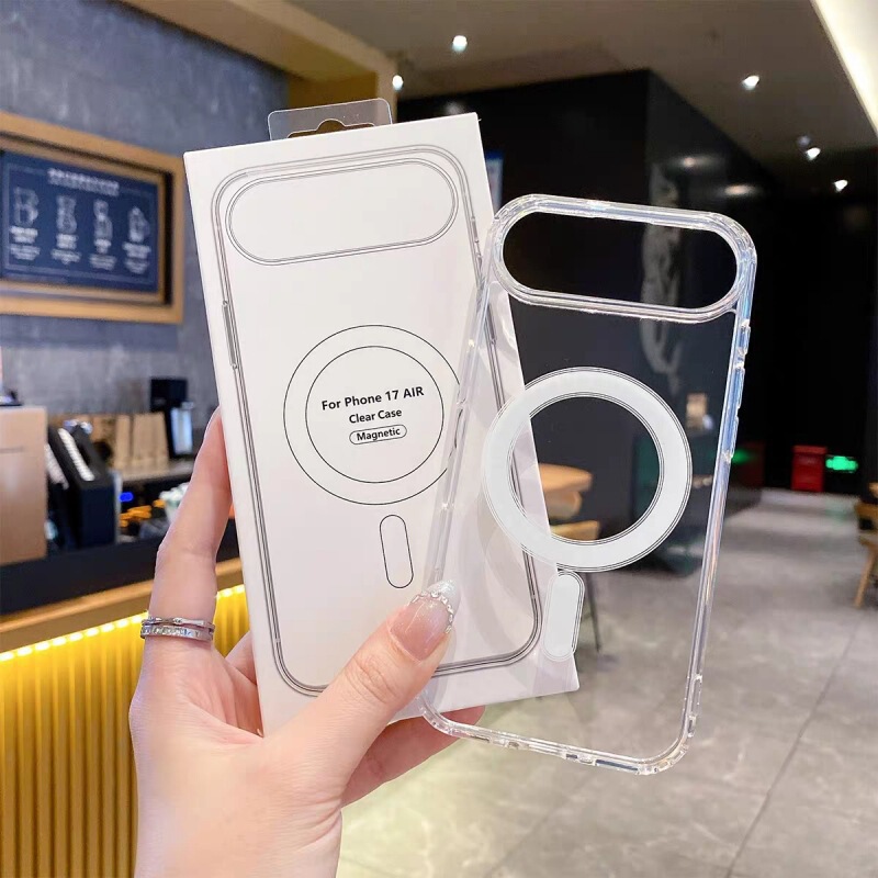 Magnetic Phone Case Suitable for Apple 17 Transparent Magsafe 14 Acrylic 15Pro Full Cover iPhone 16 Wholesale Magnetic Phone Case Suitable for Apple 17 Transparent Magsafe 14 Acrylic 15Pro Full Cover iPhone 16 Wholesale