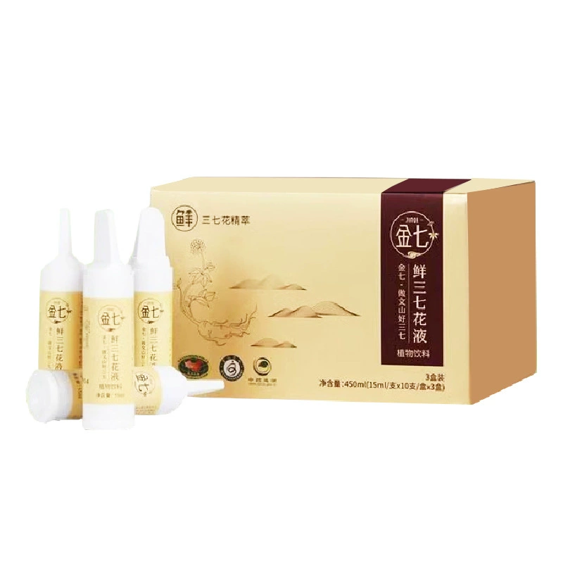 金七 Fresh Panax notoginseng flower liquid plant drink 450ml