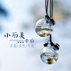 车载香水挂件空瓶车用香薰瓶高档汽车香水瓶可自装车内挂饰品淡香