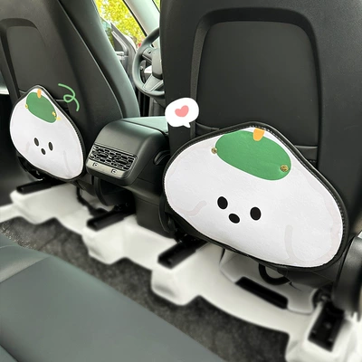 Rear Seat Protective Pad, Chair back anti-kick pad