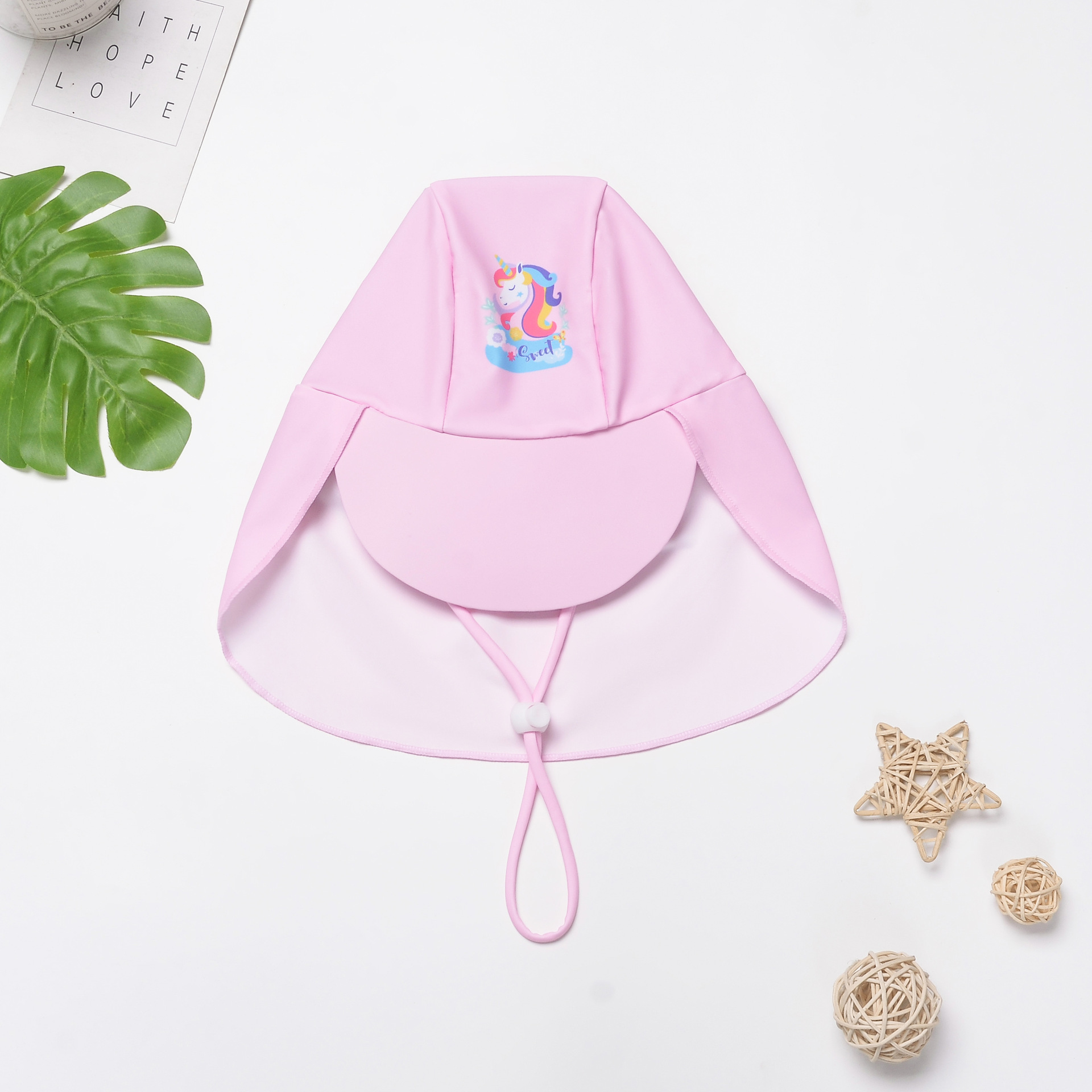 Kinderbadeanzug für Mädchen, Kleinkinder und Babys, zweiteilig, Sonnenschutzhose, langärmlig, schnelltrocknend, niedliche Bademode für größere Kinder_voghion.com