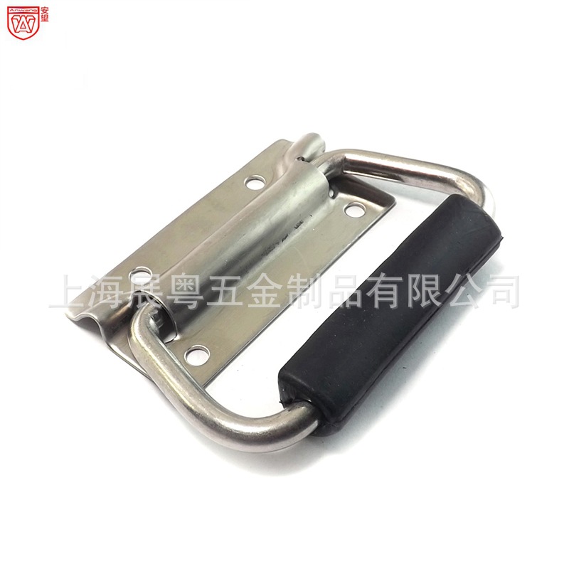 Anwang95 acero inoxidable 304 mango de caja de madera mango de caja de acero mango de equipo de transporte industrial