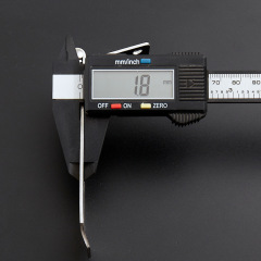 Stainless steel door hook factory direct supply 3-5 inch thick type lock buckle door hook box buckle right-angle lock plate hook