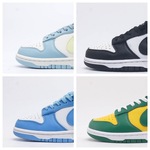 跨境纯原dunk小熊猫树莓紫红龙虾玩具熊芭比粉低帮休闲运动鞋