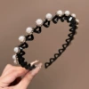 Headband pearl, simple and elegant design