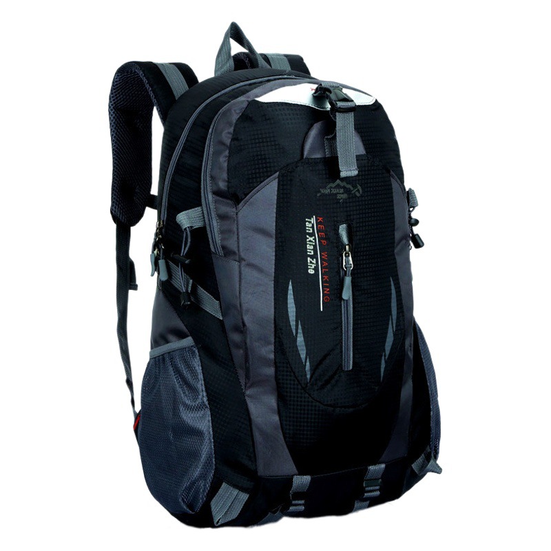 Transfronterizo deportes al aire libre mochila hombres y mujeres de gran capacidad ligera mochila de senderismo logotipo imprimible