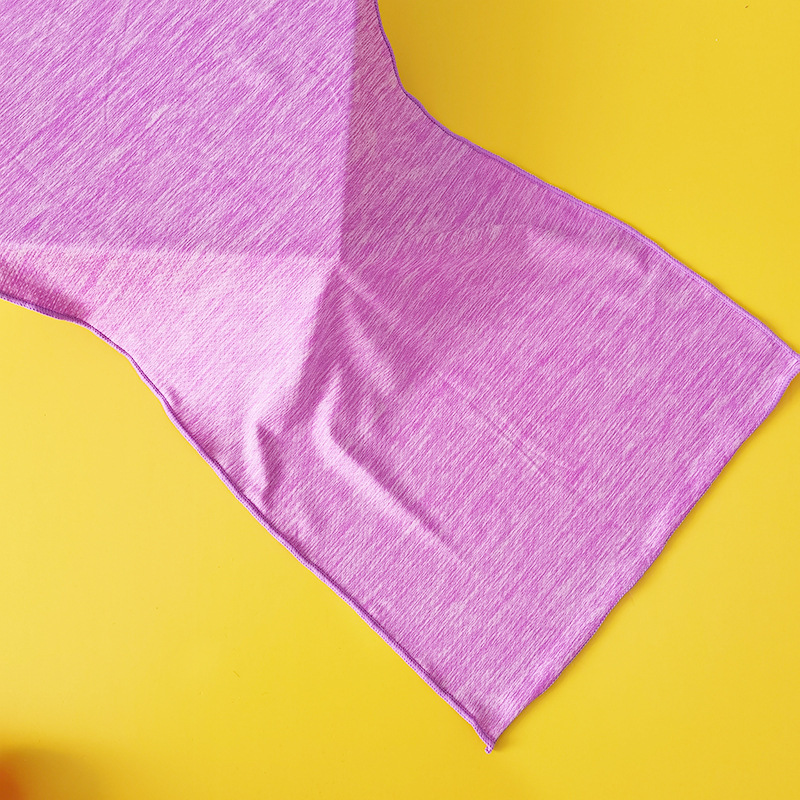 ポータブルtowelタオル冷感スポーツタオル屋外騎行温度を下げる冷たいタオル吸汗速乾シリカゲルセット|undefined