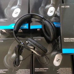 ゼンハイザー hd206 ヘッドマウントモニタリングヘッドフォン携帯電話コンピュータ dj ヘッドセットステレオ音楽ヘッドフォンカラオケライブブロードキャスト