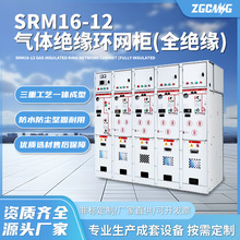 SRM16-12充气柜SF6开闭所开关箱环网柜配电柜不锈钢材质充气式