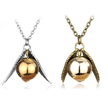 W߅ w\snitch gold necklace } F؛