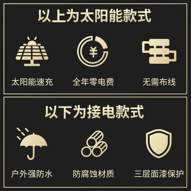 ソーラーピラーランプ、屋外ピラーランプ、屋外中庭ピラーランプ、防水ヴィラウォールランプ、ゲートピラーランプ|undefined