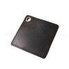 Outdoor open camp square leather coasters can hang picnic hot tea water pads pad camping equipment and supplies wholesale