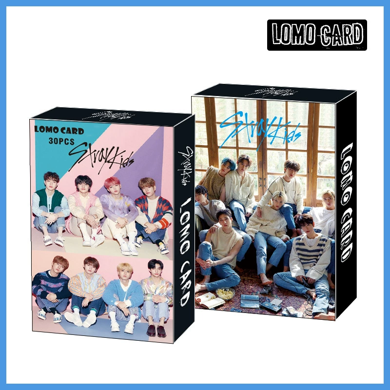 Хитовые звезды вокруг StrayKids Ateez Astro NCT LOMO новая карточка альбома благословение маленькая карточка