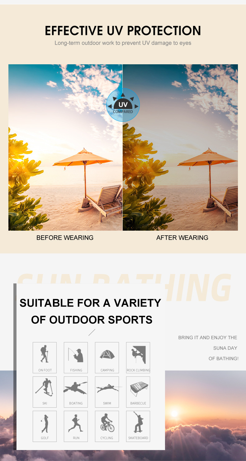 Double beam sunglasses for men's fashion leopard frameless cut edge sunglasses for women's fashion shades_voghion.com