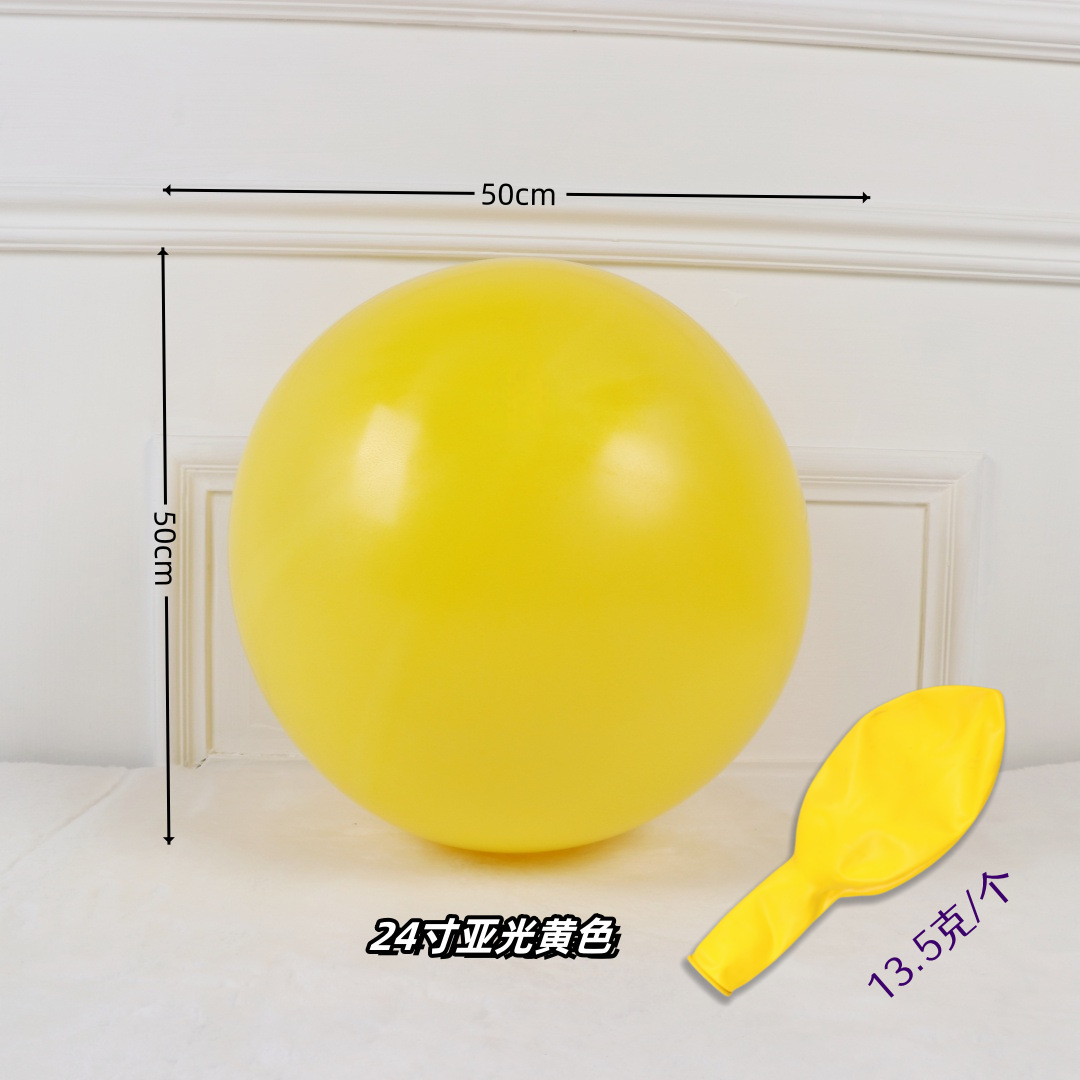 24 inches matt yellow