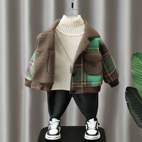 Children's Baseball Suit Spring and Autumn Style 2025 New Arrival Big Kids Trendy Top Spring Outfit Boys Spring Cool