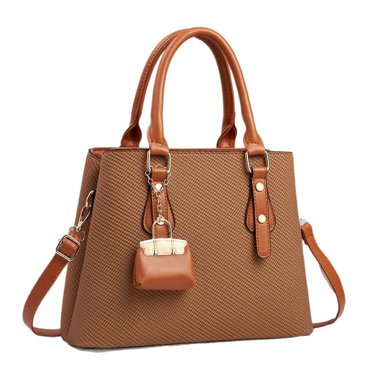 Verano todo-fósforo moda de un solo hombro nuevo bolso de mensajero para mujer 2025 bolso de madre bolso de fábrica atmosférico bolso de mujer
