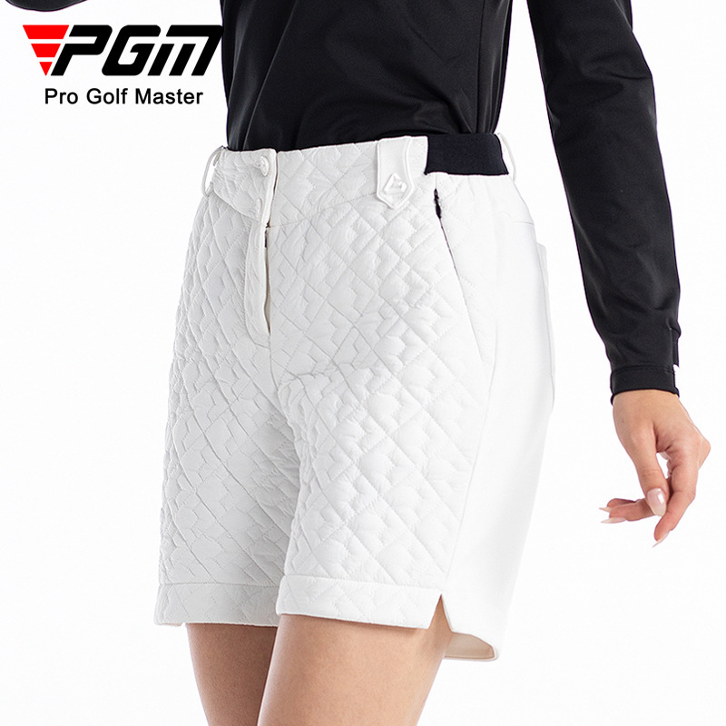 PGM golf pants women's autumn and winter cotton sports shorts light heating inner elastic belt comfortable warm
