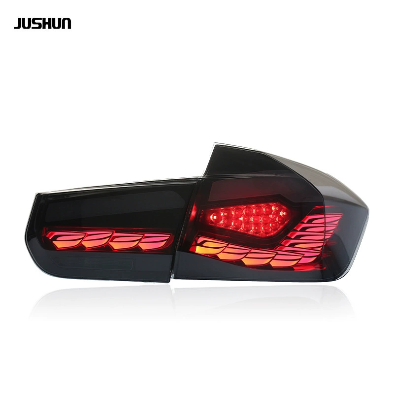 [Подходит для rear 12-18 BMW 3 Series F30 задняя фара комплект тюнинг чешуя F35 LED ходовые огни поворотные огни]