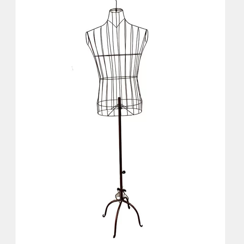 Iron mannequin stand male model floor-standing iron clothing store display stand wedding photo mannequin