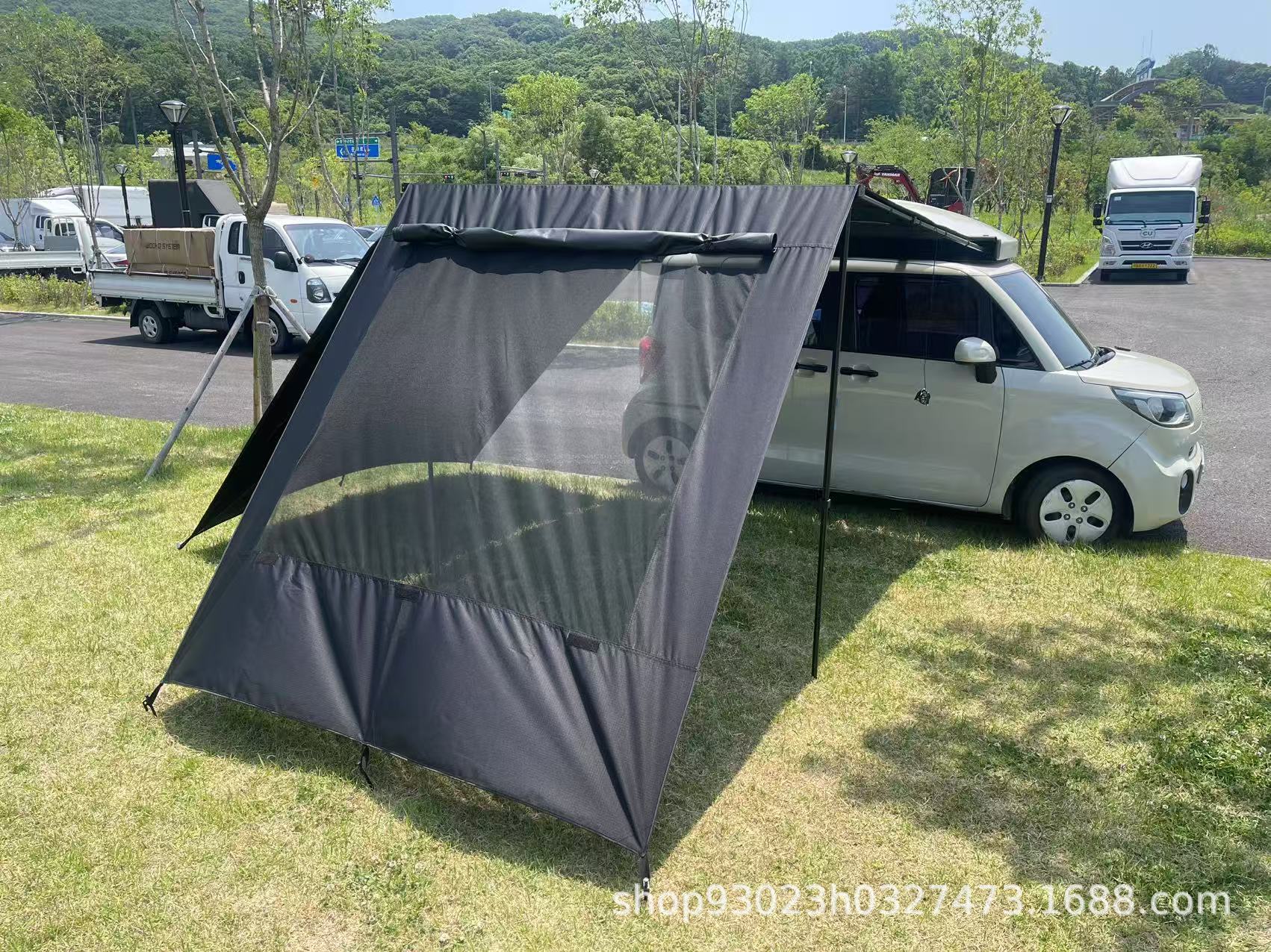 Thickened Side Tent for Outdoor Tents, Windproof and Warm, Suitable for Car and Suv Side Use