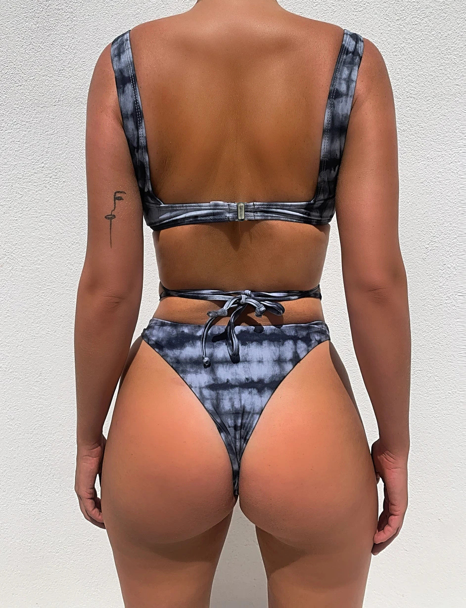 sexy split bikini veil swimsuit NSHL38189