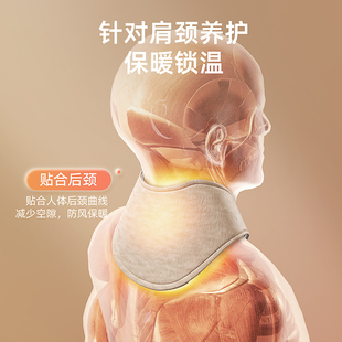 Upgraded Neck Brace with Pocket, Neck Protector, Small Shawl, Air-Conditioned Room Cold Protection Neck Protector, Warm Small Neck Scarf Wholesale