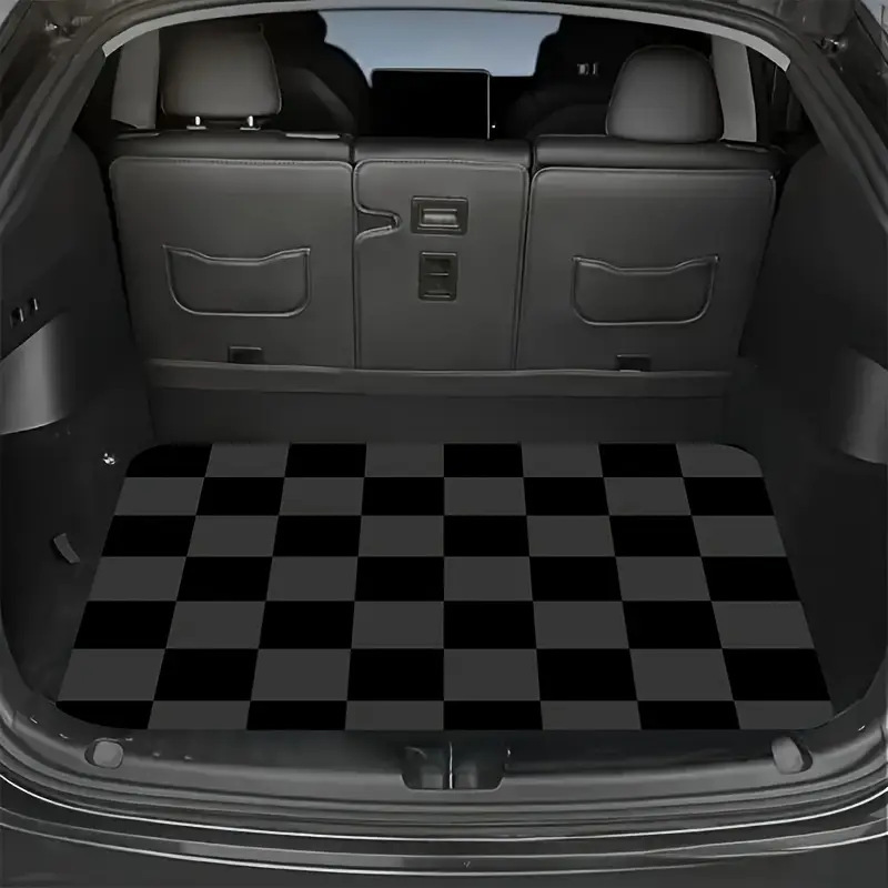 Cross-Border Amazon Simple Printed Car Special Floor Mat, Stain-Resistant, Wear-Resistant, Easy-Care, Dust-Proof Trunk Mat