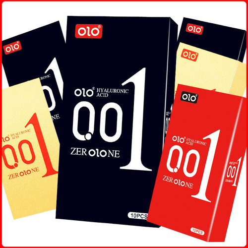 001 Condoms Rubber Latex Smooth Silk Thin Granules Pack 10 Pack Male Sex Condoms Wholesale OLO