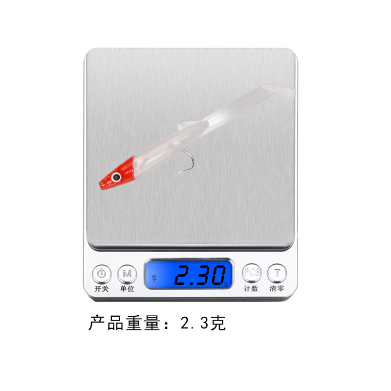 路亚饵 假饵 仿真软体鳗鱼 带钩小鳗鱼 速卖通wish 80