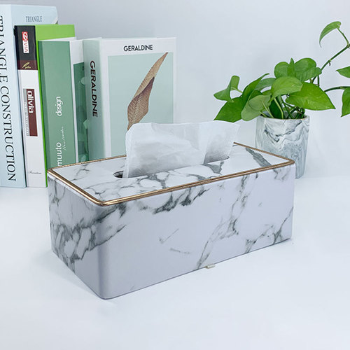 Creative household leather multi-purpose tissue box restaurant hotel KTV special paper tissue box cloth texture leather