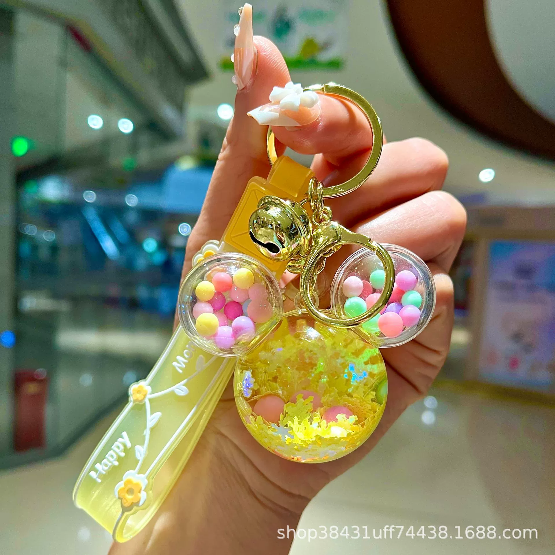 Acrylic keychain, pendant for keys
